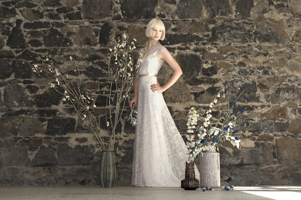 Gwendolynne Adelaide Gown (Stone) Front